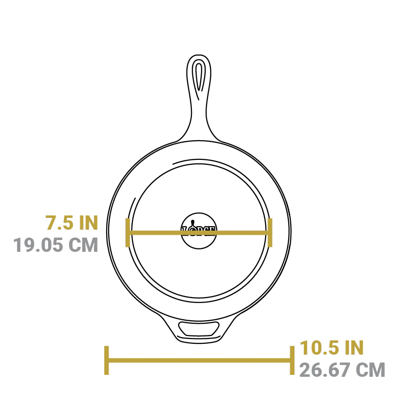 3.2 Quart Seasoned Cast Iron Combo Cooker - Image 15