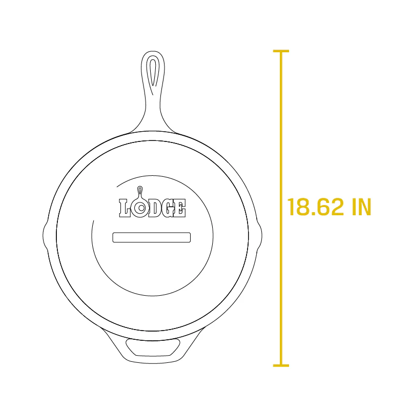 Cast Iron Covered Deep Skillet - Image 15