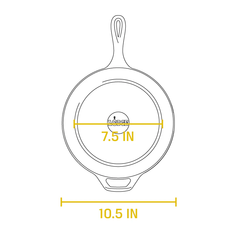 Cast Iron Covered Deep Skillet - Image 6