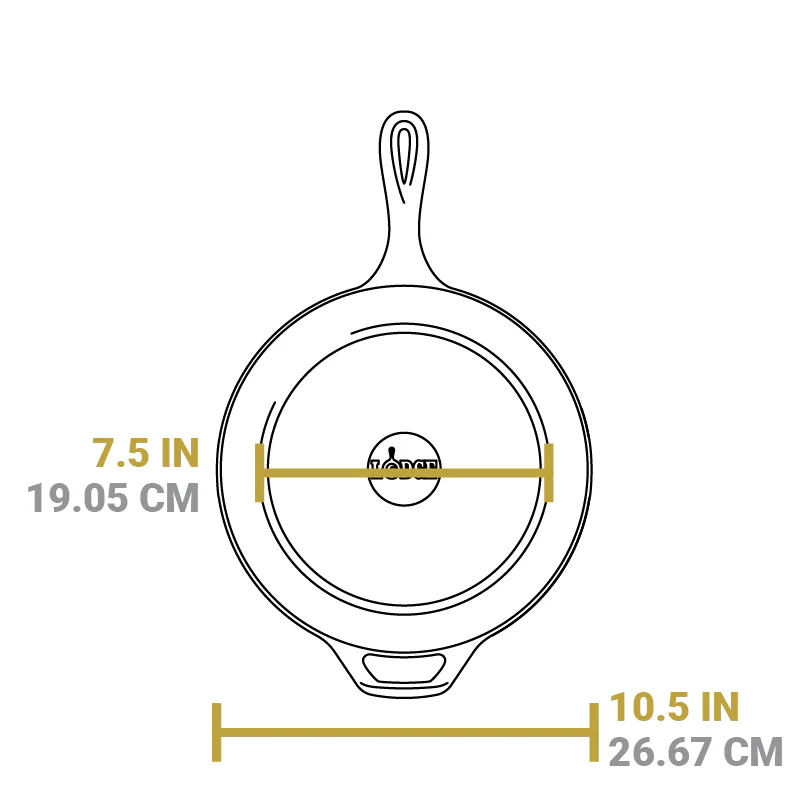 Cast Iron Deep Skillet - Image 13
