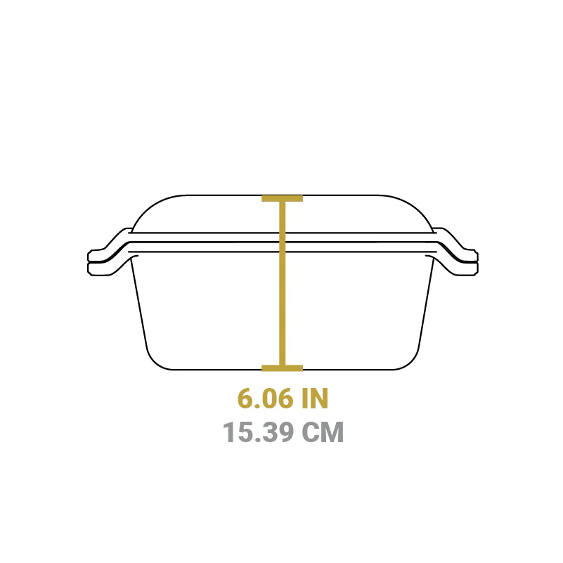 Chef Collection 6 Quart Double Dutch Oven - Image 6
