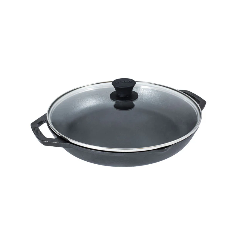 Chef Collection 12 Inch Cast Iron Everyday Pan - Image 11