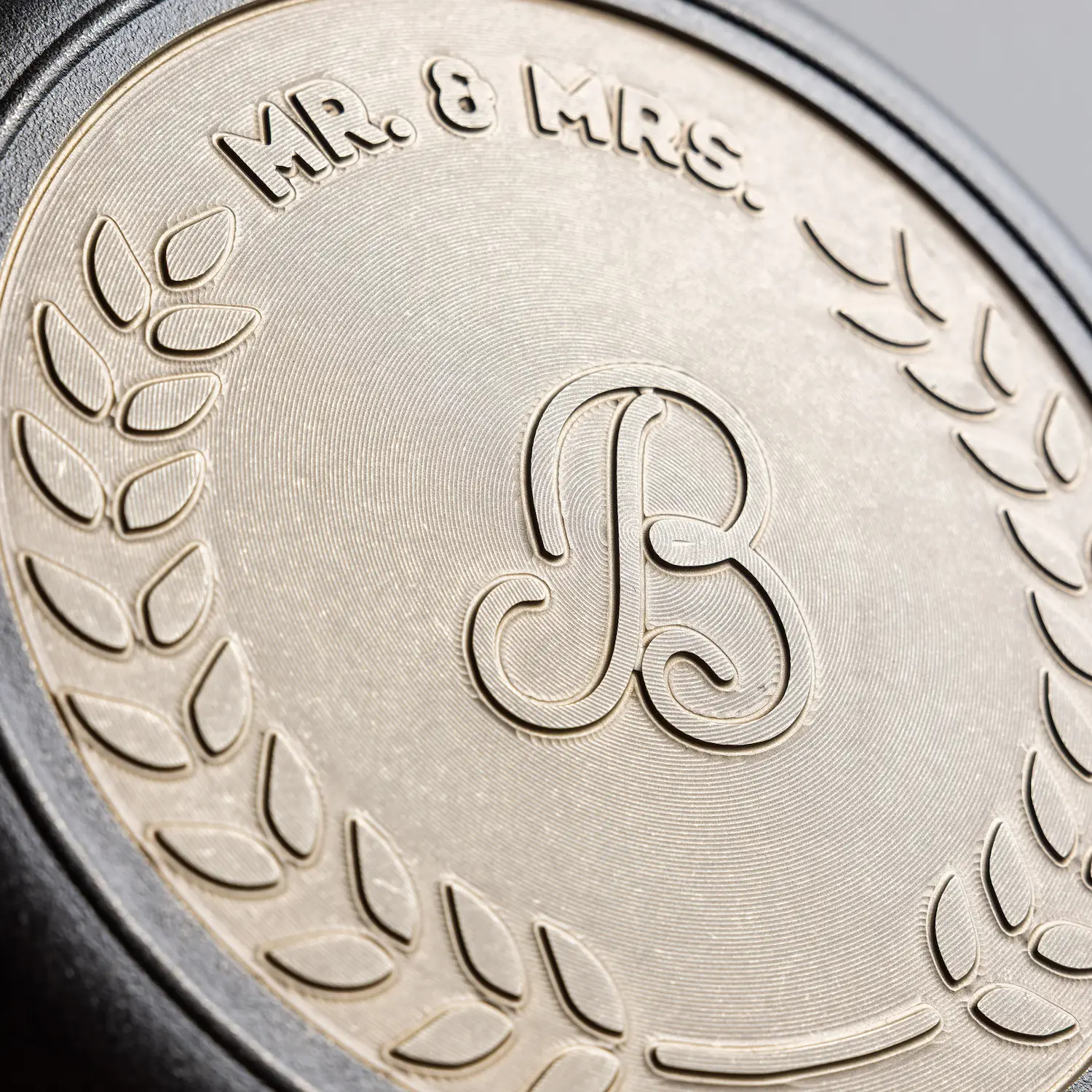 Custom Engraved Initial Skillet - Image 6