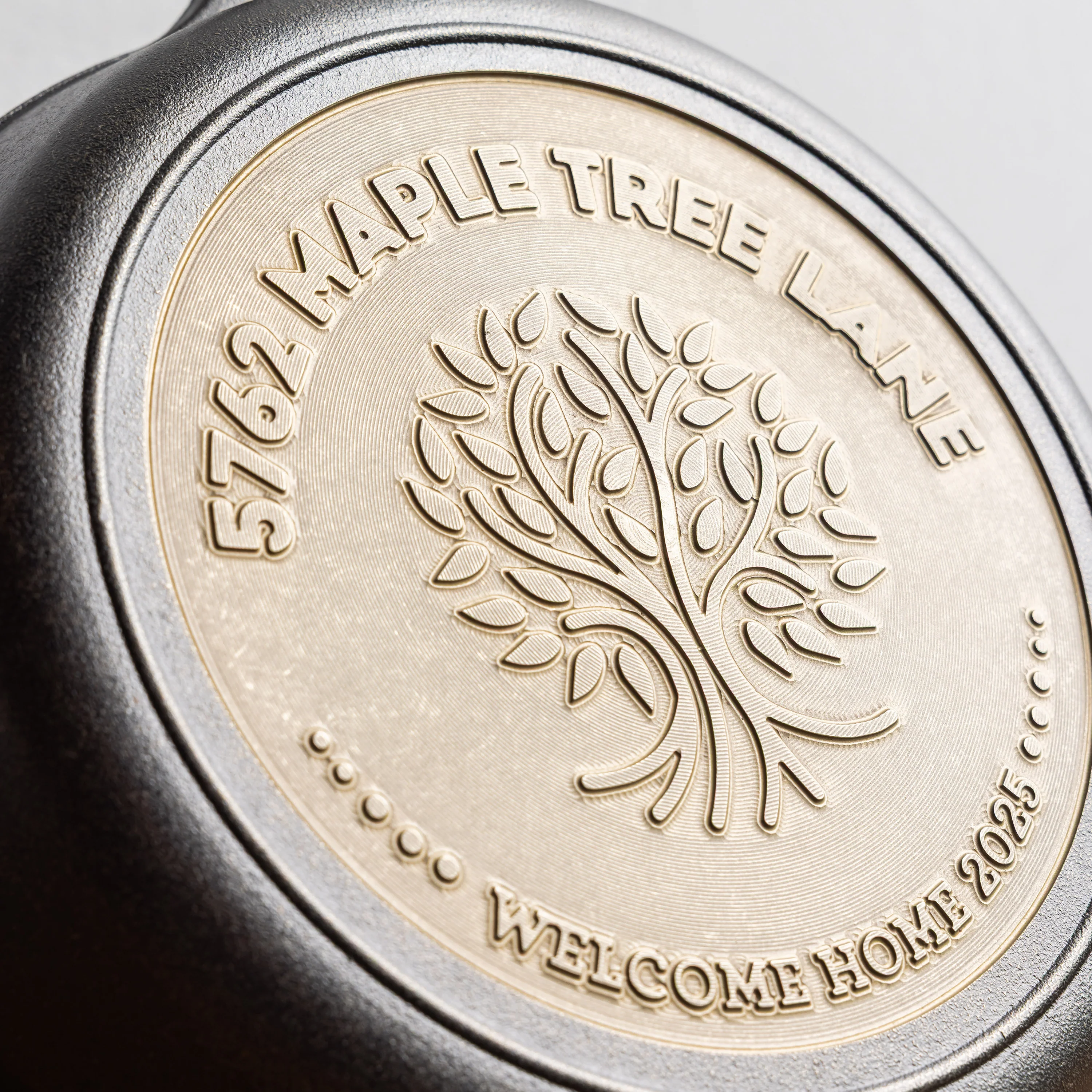 Custom Engraved Tree Skillet - Image 5