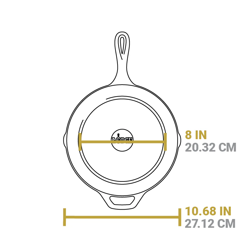 Essential Seasoned Cast Iron Pan Set - Image 13