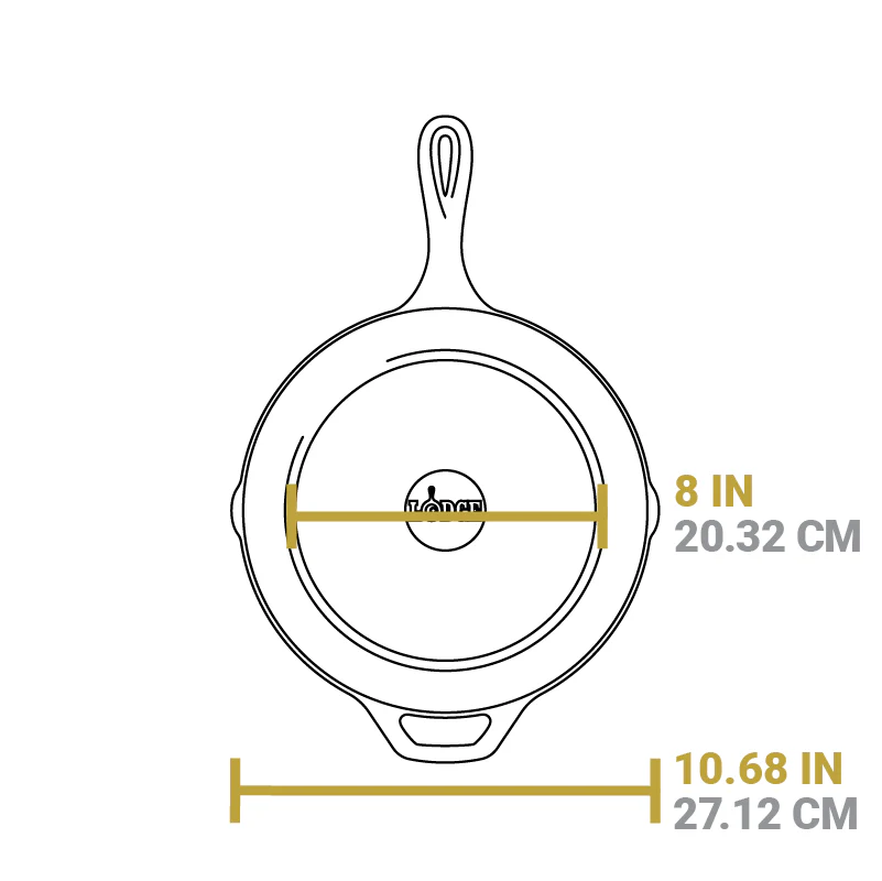 Lodge Fan-Favorite Skillets Set with Handle Holder - Image 4