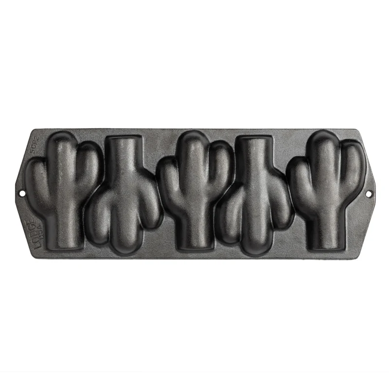 Seasoned Cast Iron Cactus Pan