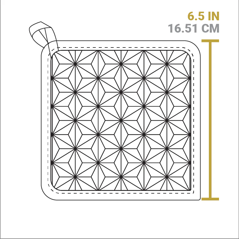 Silicone and Fabric Potholder - Image 7